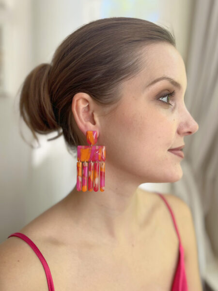 Statement-Ohrringe CORAL CRUSH